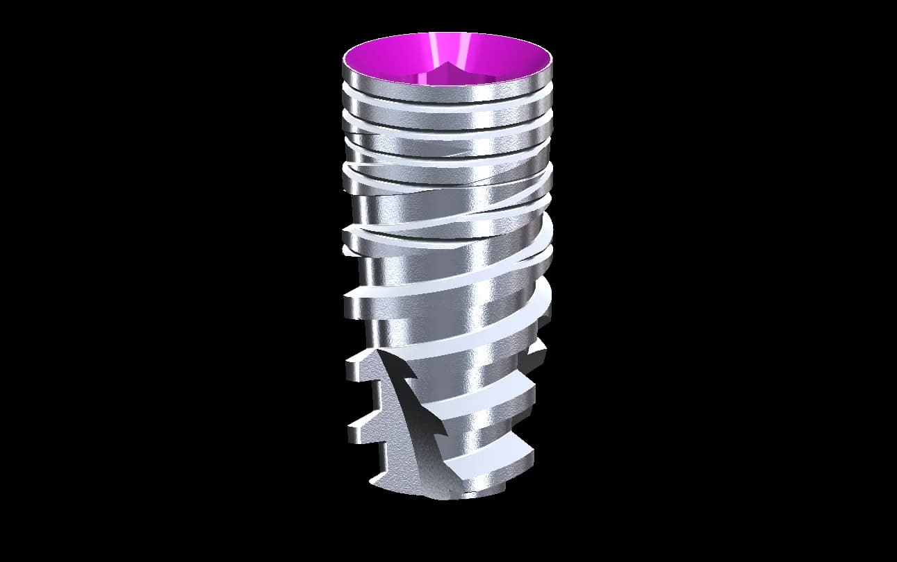 Blue Class implant SP Int. Hex. Dia 3.75mm L 8mm