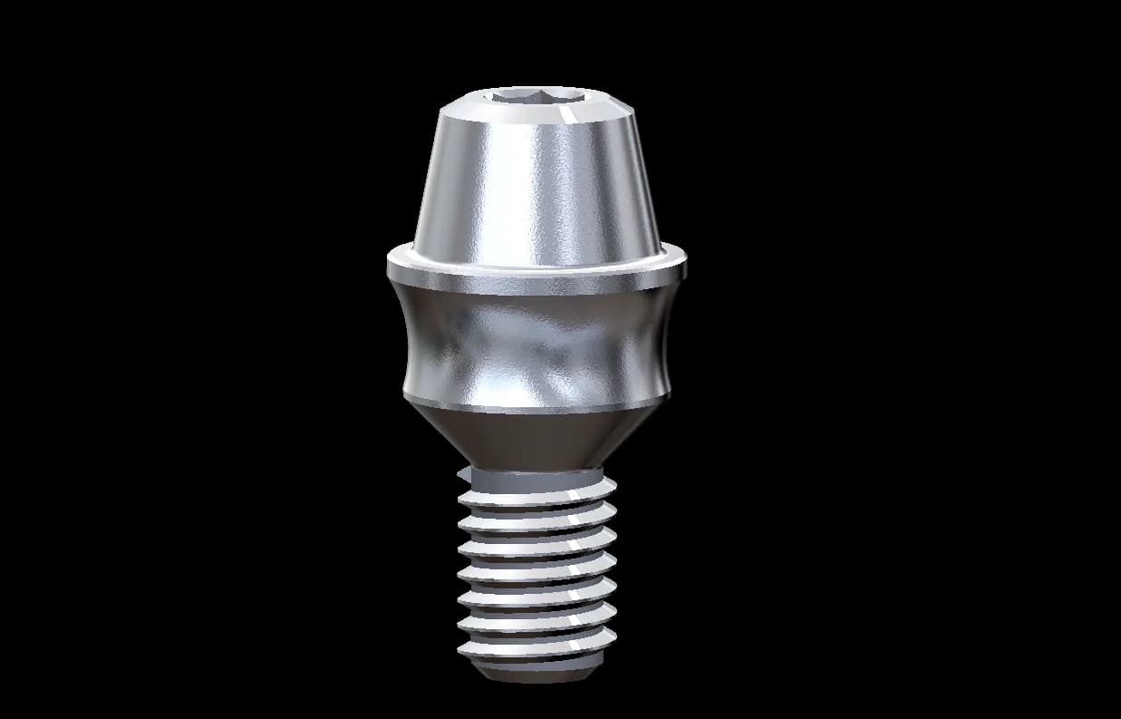 Multi-Unit abutment Straight SP Dia 4mm TL 2mm